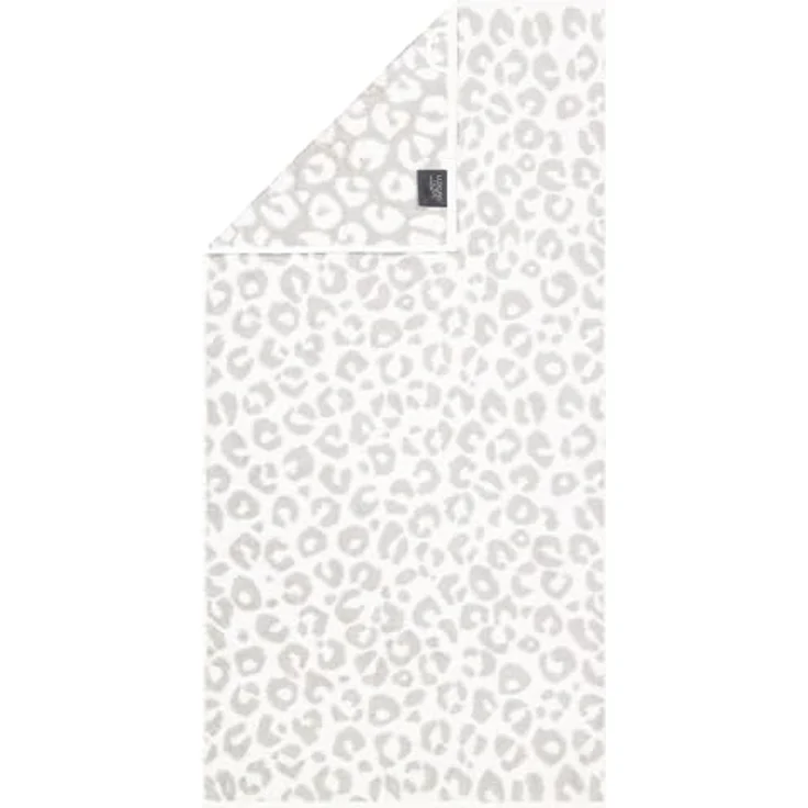 Cawö Duschtuch TWO-TONE LEO BL 80x150 cm silber Badetuch Handtuch Handtücher Saunatuch Strandtuch – Bild 2
