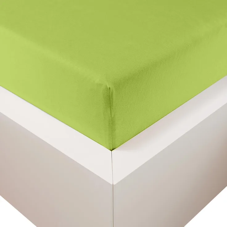 Traumschloss Premium Plus Edel-Jersey Spannbettlaken moos 140-160x200-220
