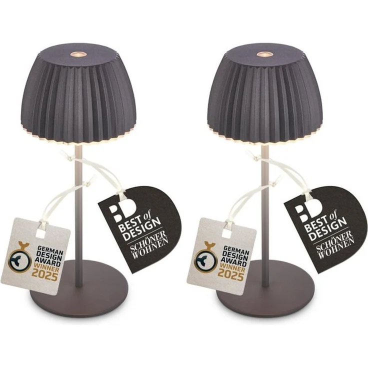 Briloner Leuchten LED Außen-Tischleuchte RIFFLE 7685025 – Bild 1