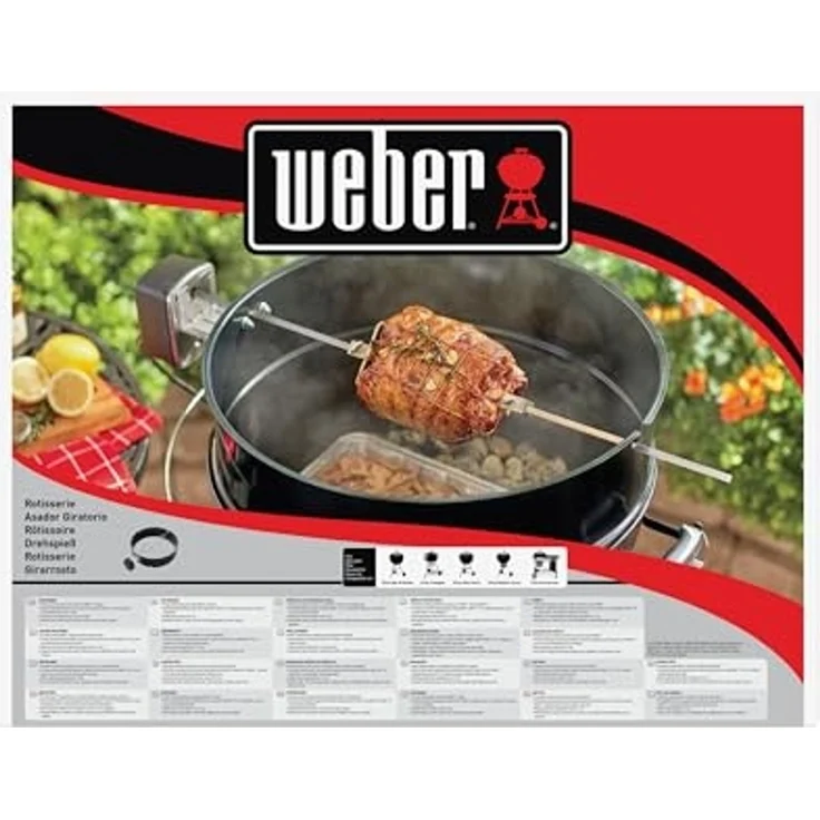 Weber Drehspieß für HK-Grills Ø57cm – Bild 5