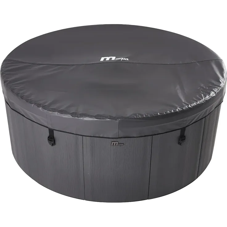 Mspa - LAPEKA Whirlpool Plastik Grau - B 160 cm x H 70 cm x L 182 cm – Bild 5