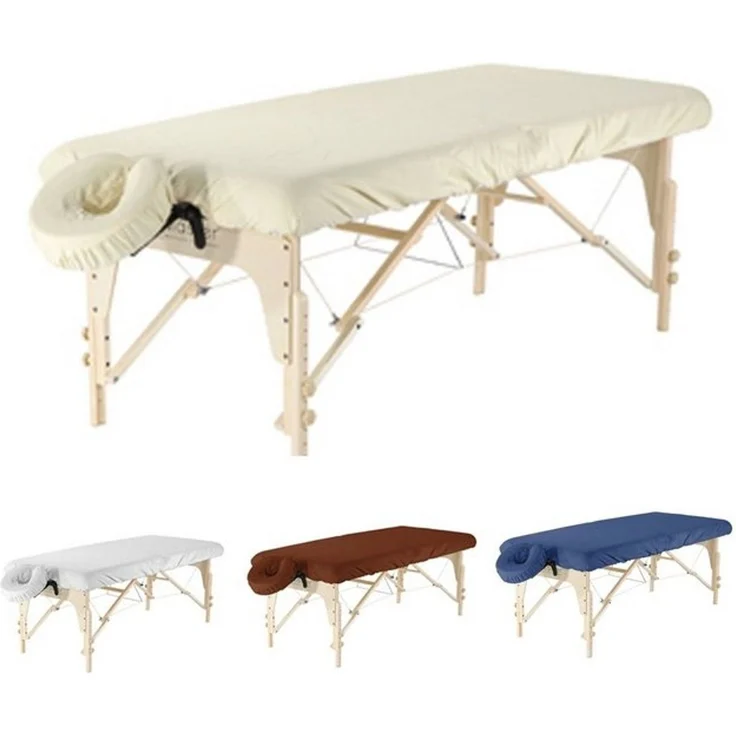 Duke-Handel Massageliegenbezug inkl. Kopfpolster, 100 % Mikrofaser, Gummizug: rundum, (2 Stück), knitter- und pillingbeständig, superleicht und ultraweich – Bild 4
