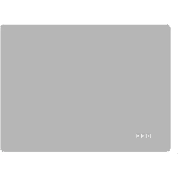 Badspiegel H 2.5 x T 60 x B 80 cm aus Glas, mit dimmbarer LED-Hintergrundbeleuchtung – Bild 9