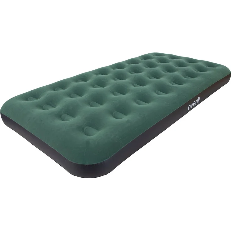 Avenli Luftmatratze Luftbett Camping für 1 Person grün 191x99x22cm Twin-Size, (aufblasbar Ideal als Reisebett oder Isomatte, 1-St, für Indoor und Outdoor mit beflockter Oberfläche), Campingmatratze ohne Pumpe – Bild 1