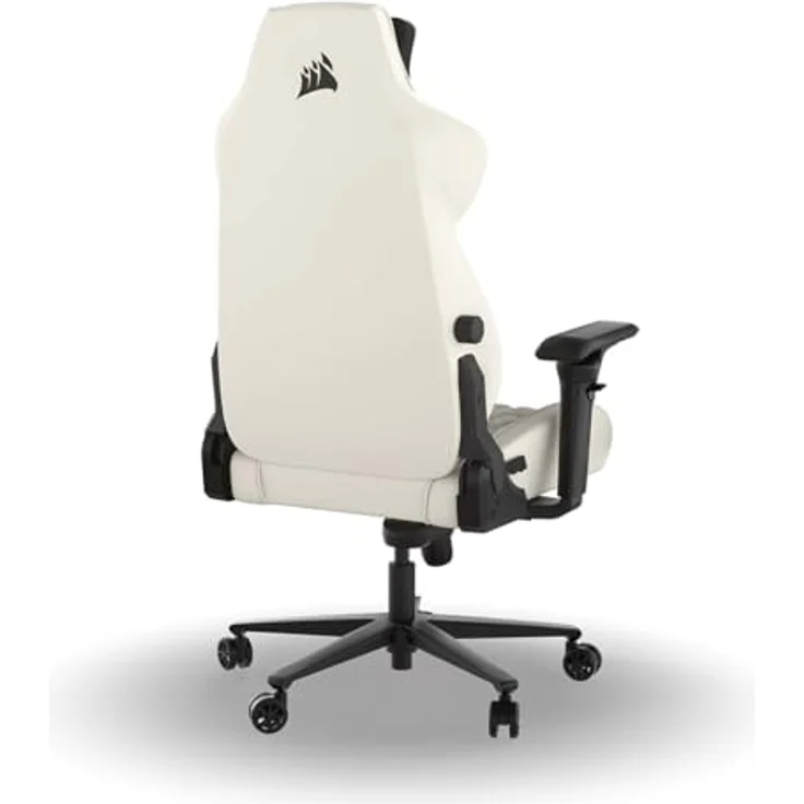 Corsair TC500 Luxe Gaming-Stuhl mit verstellbarer Lendenstütze und Omniflex-Armlehnen, Frost – Bild 5