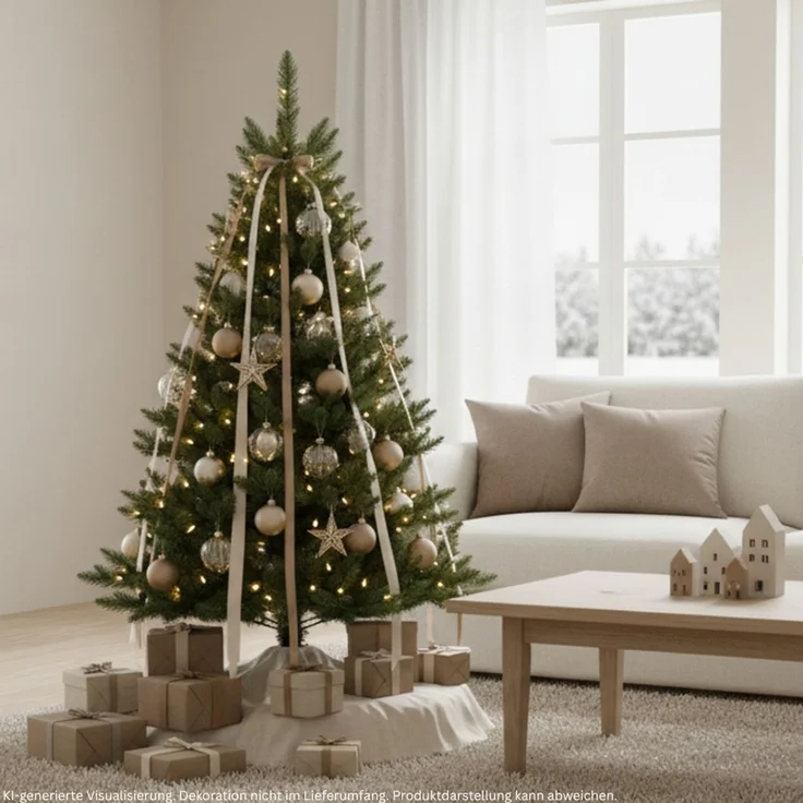 RS Trade 'HXT 19001' Künstlicher Weihnachtsbaum, grün, 150 x 105 x 105 cm – Bild 2