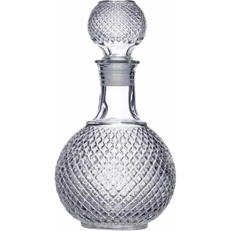 Kitchencraft Bar Craft Kristallglas Whisky Dekanter # Flasche, 1L, Transparent