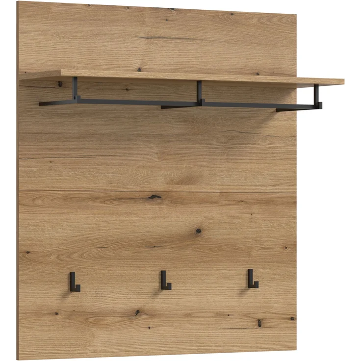 Paneel (B/H/T: 90x98x27 cm) in Evoke Oak Nachbildung
