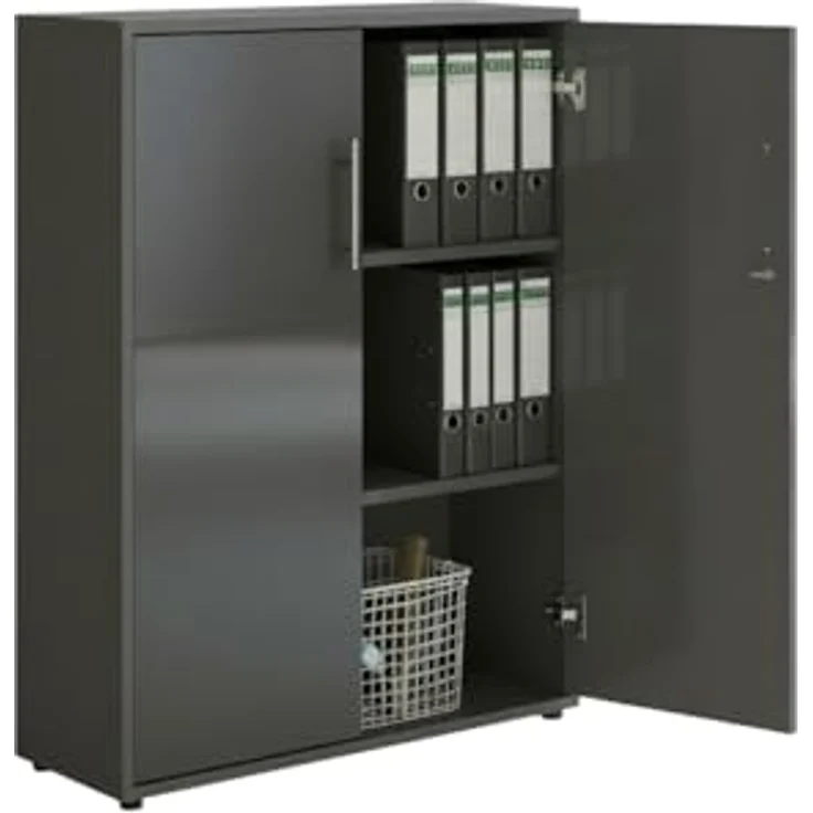 moebel-dich-auf Aktenschrank OFFICE EDITION (Set 4, abschließbar, Metallgriffen) Made in Germany – Bild 6
