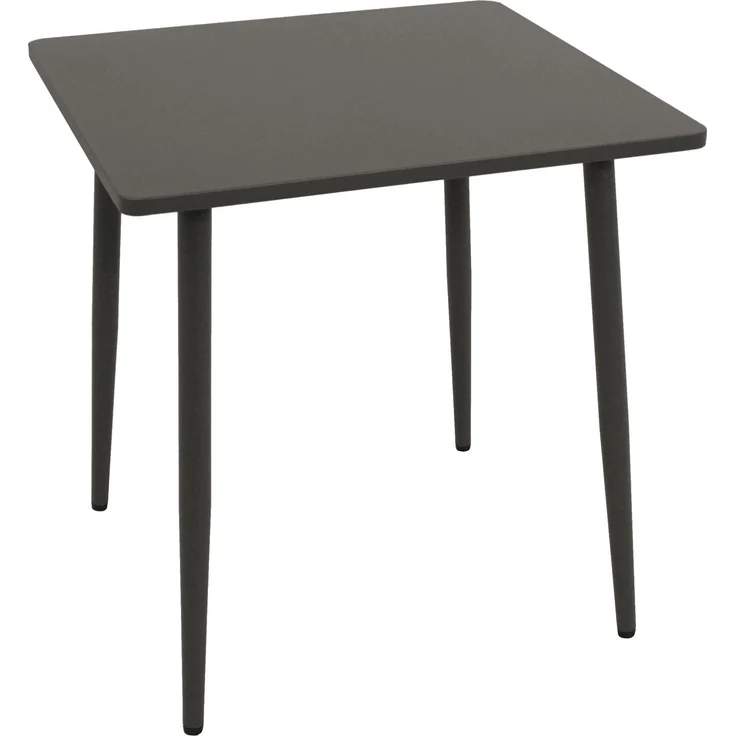 DEGAMO DENVER Bistrotisch, Stahl, anthrazit, 70x70cm – Bild 1