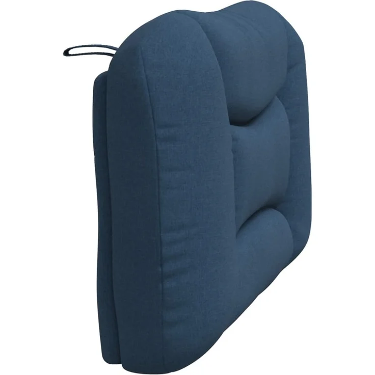 vidaXL Kopfteil-Kissen Blau 100 cm Stoff – Bild 4