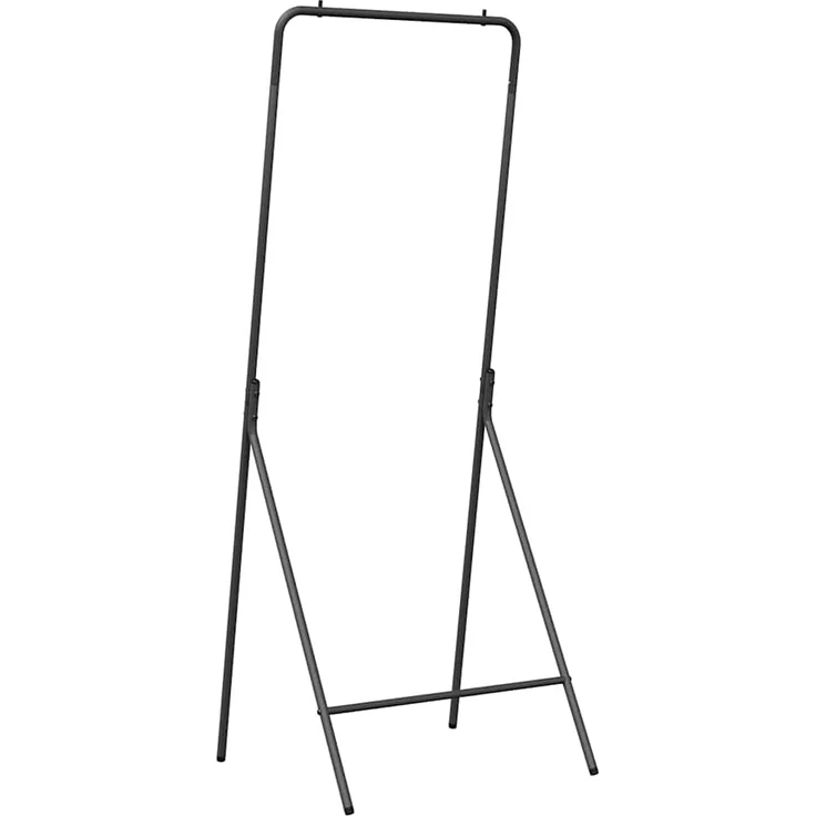 vidaXL Kleiderständer Schwarz 60 x 53 x 155 cm Stahl 868475 – Bild 6