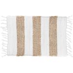 Badematte SAGANE, Jute/Polyester, 50x80 cm