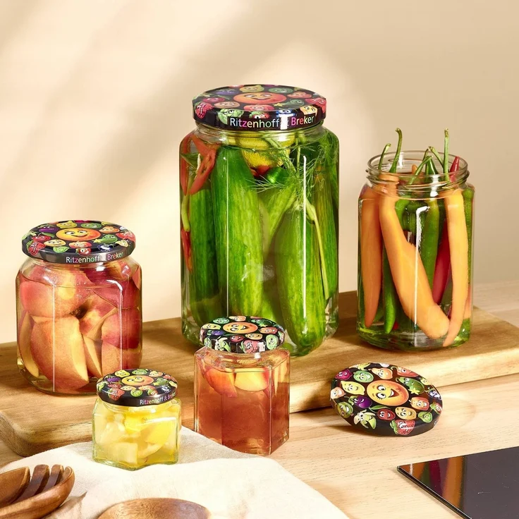 Ritzenhoff & Breker Smile Vorratsglas 770 ml 6er Set – Bild 2