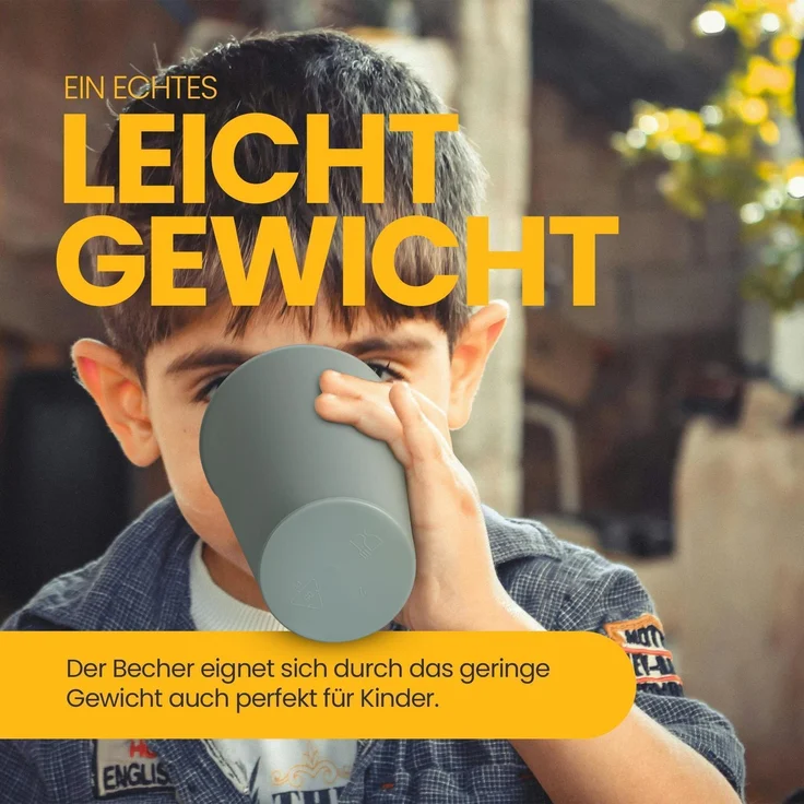 Becher Kunststoff - Mehrweg Grün 0,4L 8er-Pack – Bild 4