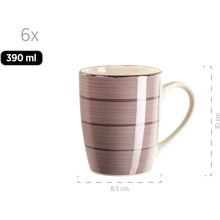 Mäser 931880 Kombiservice Lumaca für 6 Personen, Steinzeug (1 Set, 30-teilig) – Bild 2
