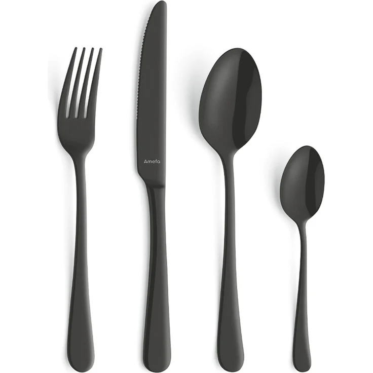 Amefa AUSTIN Besteckset 32-teilig PVD schwarz mattiert