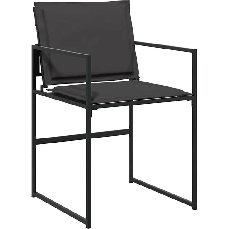 Garten Essgruppe 5 pcs, Gartenmöbel Schwarz 140 x 70 x 73 cm – Bild 6