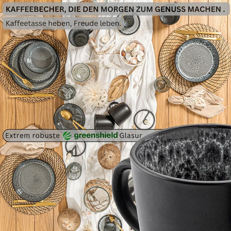 SÄNGER Kaffeebecher Set Sydney 6 teilig – Bild 3