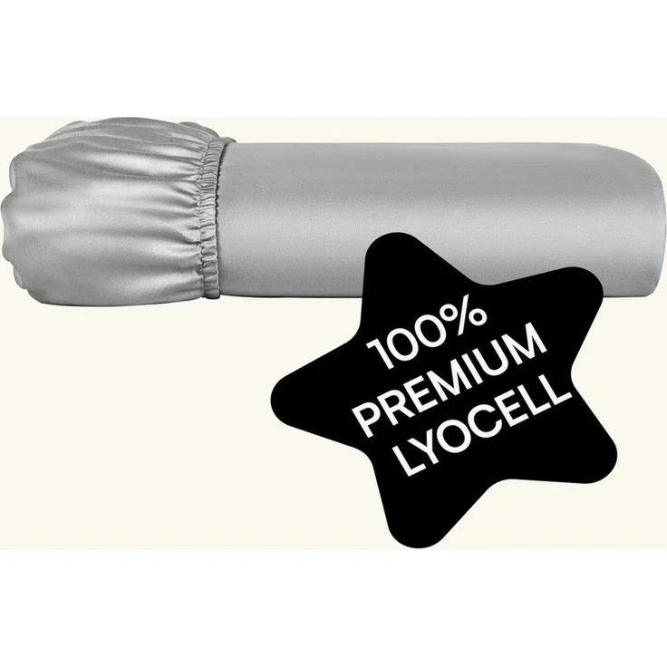 Seralino Spannbettlaken 100% Lyocell (Tencel), weiches, atmungsaktives Spannbetttuch, Gummizug: rundum, besonders weich, schnelltrocknend, atmungsaktiv, natürlicher Rohstoff – Bild 5