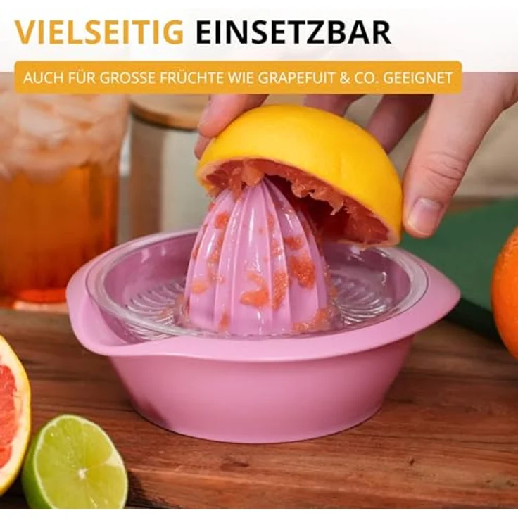 Westmark Zitrus- und Orangenpresse Limetta 0,5 L rosa – Bild 8