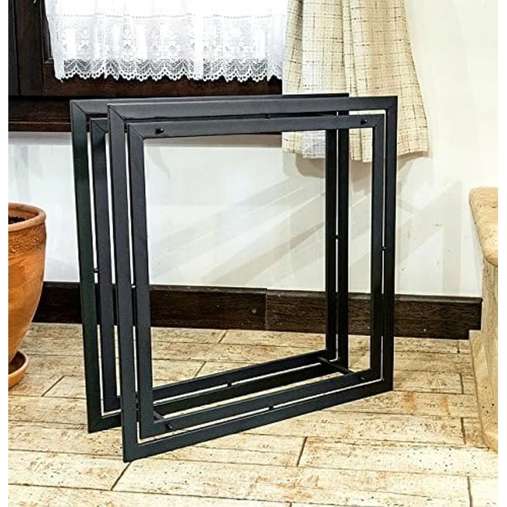 Kaminholzregal Square Kaminholzständer 70cm Holzkorb Kaminholzhalter Holzregal – Bild 3