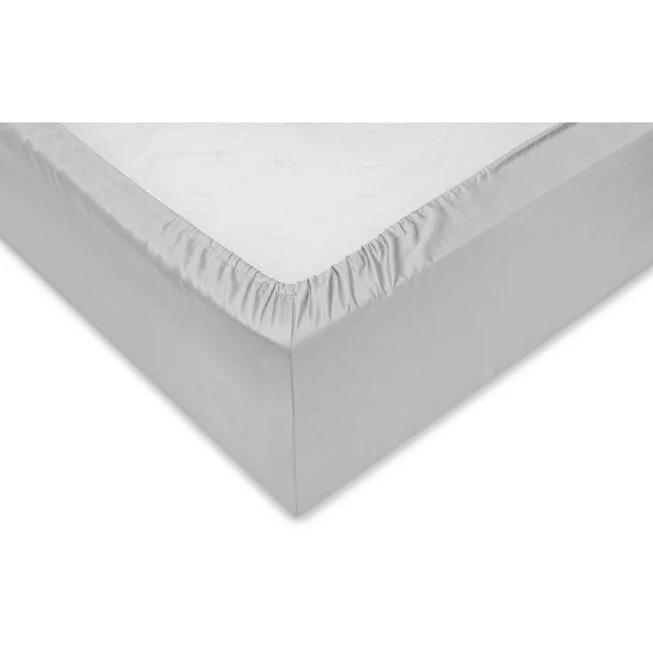 ZO HOME Spannbettlaken Satinado, Mako-Satin, Gummizug: rundum, (1 Stück), Laken aus 100% Baumwolle, hochwertiges Mako-Satin, Betttuch ab 90x200 – Bild 2