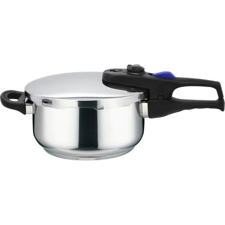 ELO Schnellkochtopf Praktika Plus XL 4l Edelstahl
