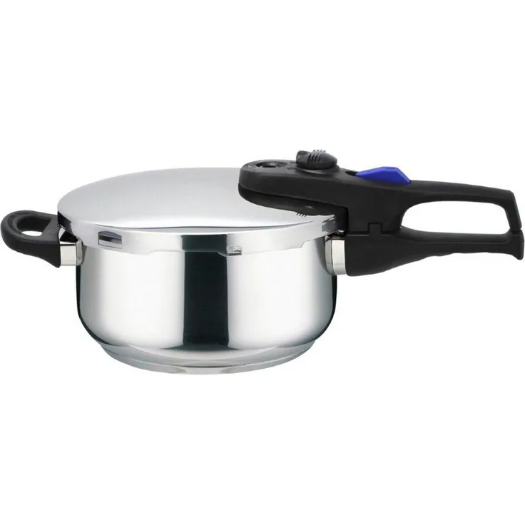 ELO Schnellkochtopf Praktika Plus XL 4l Edelstahl