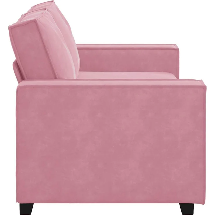 vidaXL 2-Sitzer-Sofa Rosa 180x78x84 cm Samt 4105023 – Bild 4
