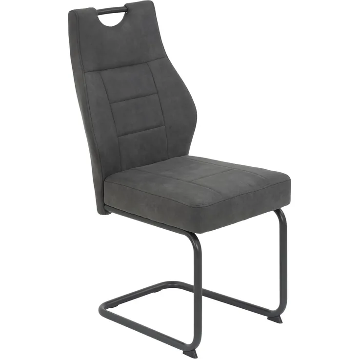 Apollo Linda Esszimmer-/Küchenstuhl, Metall, Anthrazit, 1 Stück