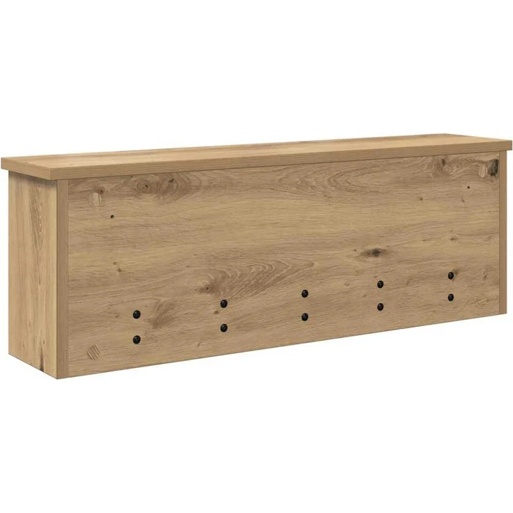 vidaXL Wandmontierter nachttisch Artisan-Eiche 75 x 16 x 26 cm 874322 – Bild 7