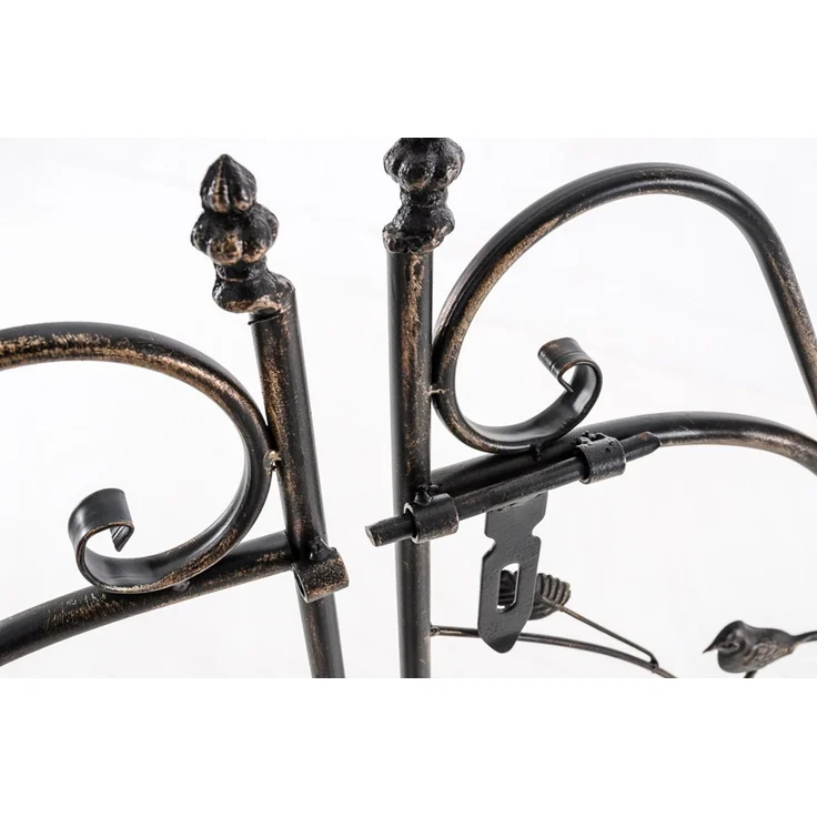 Rosenbogen ANDERS - 144x36x270cm, Metall, Bronze | Rankhilfe Rosen Rankgitter Gartendekoration – Bild 7
