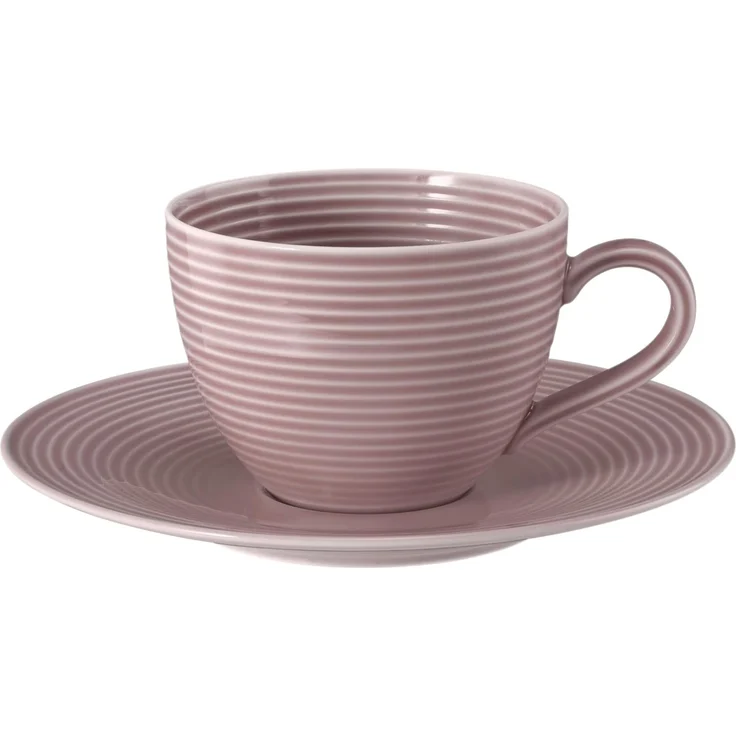 Seltmann Weiden Beat Color Glaze Kaffeeservice 18-teilig - Altrosa – Bild 4