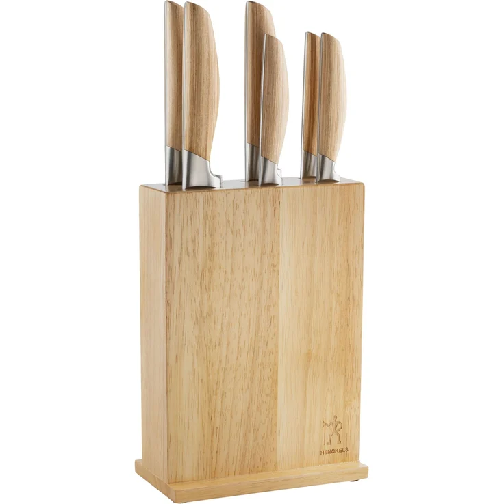 Messerblock Henckels by ZWILLING PAKKA LBH 16x9x23 cm braun Messerset Küchenmesser Blockhalter Messerhalter – Bild 2