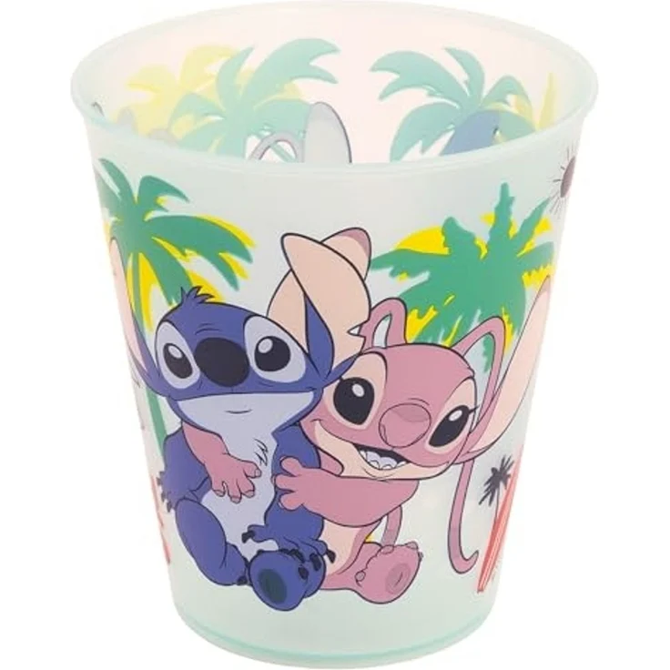 Disney Lilo & Stitch Kinder Becher Set 4 teilig 285 ml aus Polypropylen – Bild 3