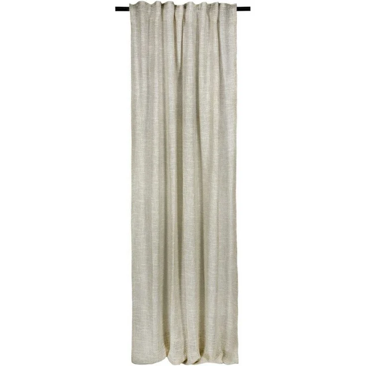 SCHÖNER WOHNEN-Kollektion Vorhang BRIGHT Transparenter Schlaufenvorhang (1 St), Schlaufe, Polyester, 130 x 250 cm in Beige – Bild 1