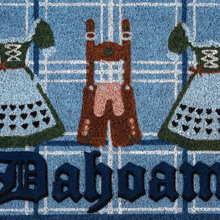 Pad Fußmatte Türvorleger Living Blue 45x75 cm – Bild 2