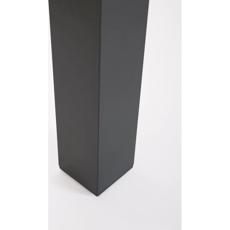 Gartenesstisch Cliv aus Aluminium, modern und ausziehbar, Anthrazit, für 6–8 Personen – Bild 6
