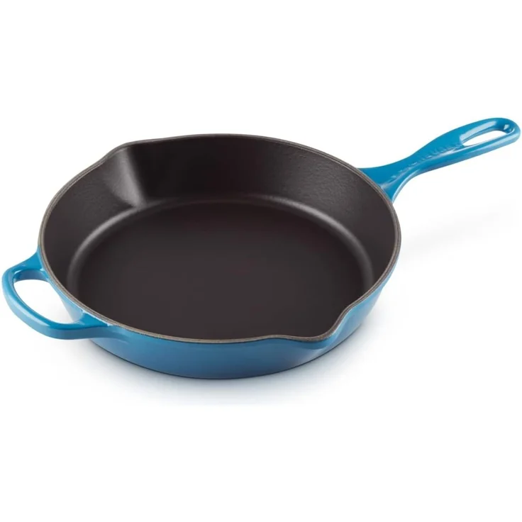 Le Creuset Signature Gusseisen Brat- / Servier-Pfanne hoch 26 cm marseille – Bild 1