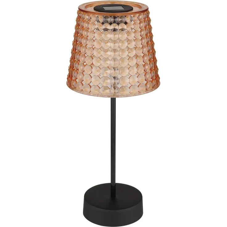 Tischlampe Kabellos 2er Set Solar Akku Tischleuchte Außen Solarleuchte 36634-2A – Bild 5