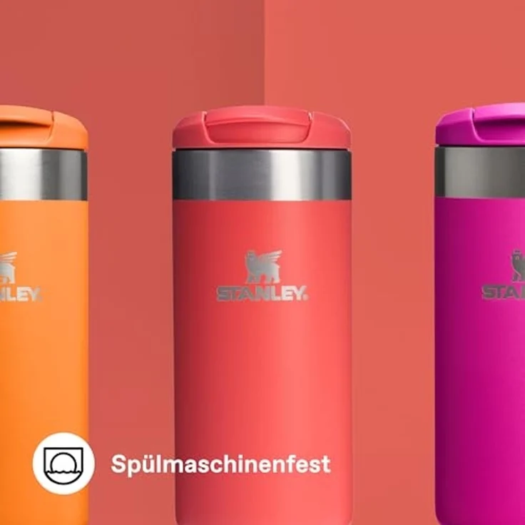 Stanley The AeroLight? Transit Mug 0.35L Hot Coral – Bild 6