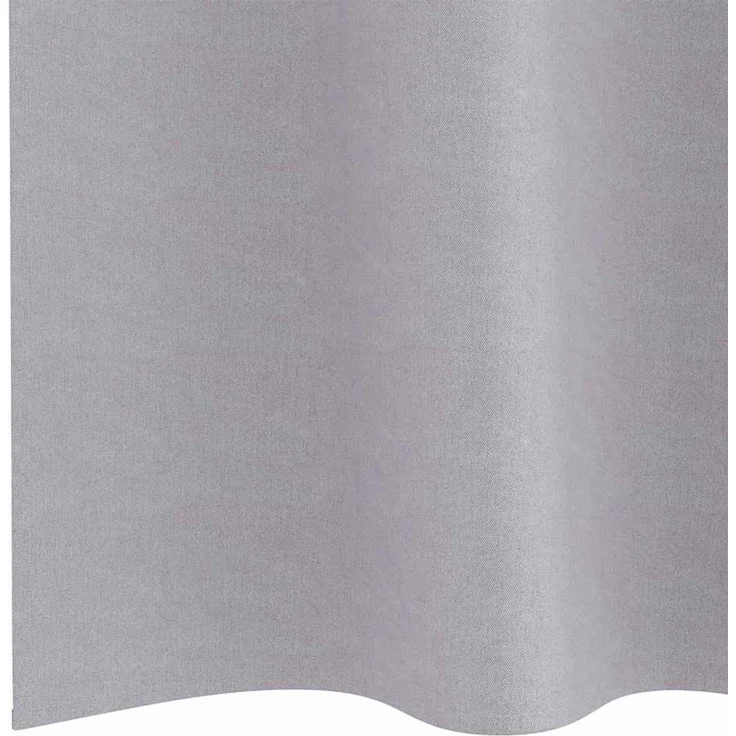 Verdunkelungs-Vorhänge | für Wohnzimmer & Schlafzimmer mit Ringen 2 pcs Metallic Grau – Bild 6