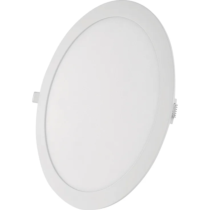 EMOS LED Panel 25 W, runde 2100 lm Einbauleuchte, Deckenleuchte in Weiß mit Durchmesser 30 cm, extra flach, Einbautiefe 2,1 cm, Lichtfarbe neutralweiß 4000 K, inkl. LED-Treiber