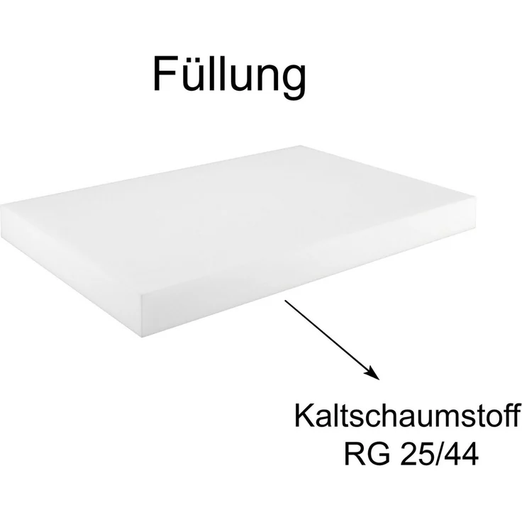 sunnypillow Palettenkissen mit abnehmbarem Bezug Kaltschaum Palettenauflage Palettenpolster Palettensofa Sitzkissen Rückenlehne Indoor Outdoor Sitzkissen 120 x 60 x 15 cm Braun – Bild 3