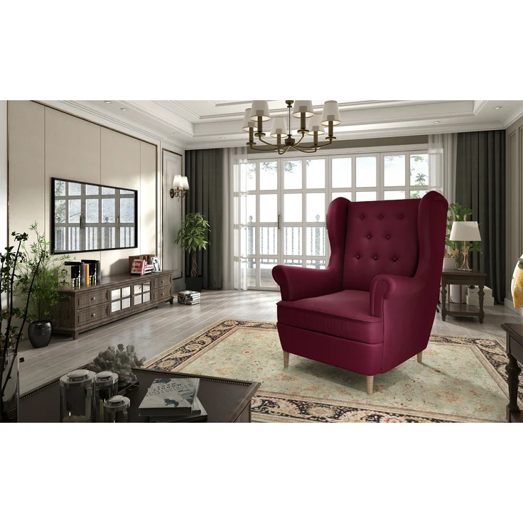 Eltap Aros 1F Sessel (Mat Velvet 68) – Bild 2