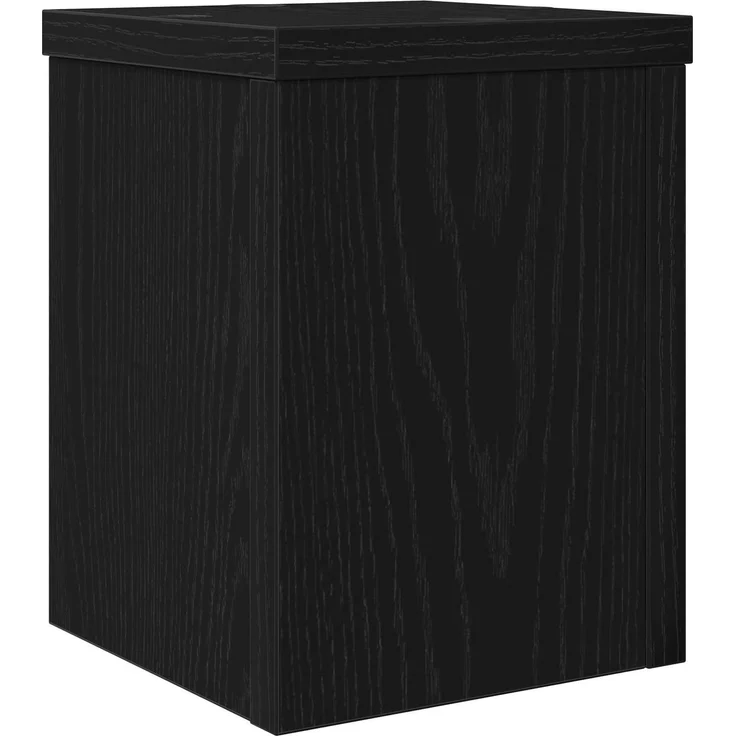 vidaXL Pflanzenständer 2 Stk. Schwarz Eichen-Optik 15 x 15 x 20 cm 8003740 – Bild 4