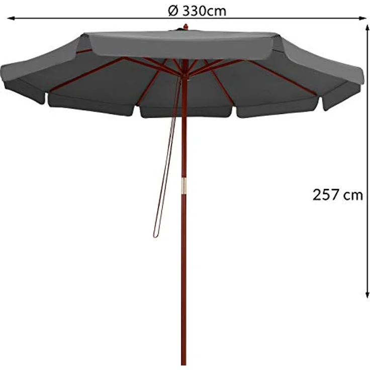 Kingsleeve Sonnenschirm, Wasserabweisend – Bild 6