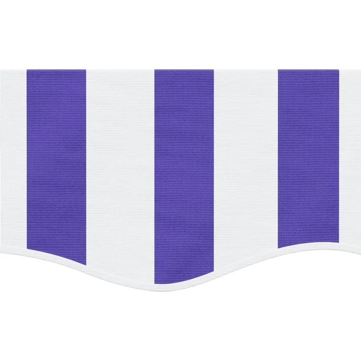 vidaXL Markisenvolant Blau und Weiß Gestreift 4,5 m 367747 – Bild 4