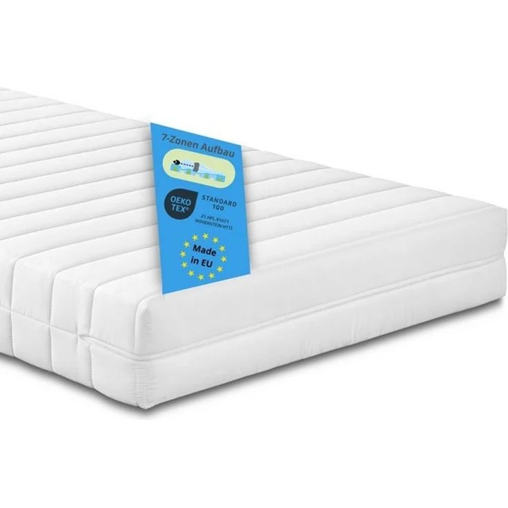 Taschenfederkernmatratze Comfort Line, 90x200 cm, 140x200 cm und weitere Größen, Bodyprotect, 16 cm hoch, orthopädische Matratze, 7-Zonen, verschiedene Härtegrade – Bild 4